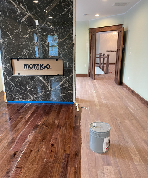 JCB Hardwood Floor Staining